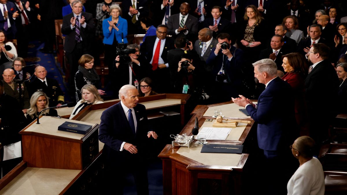 Given the ongoing crisis in Ukraine, President Biden is expected to address the situation prominently, as well as discuss the US stance, actions taken, and the importance of international cooperation. File image/Reuters Given the ongoing crisis in Ukraine, President Biden is expected to address the situation prominently, as well as discuss the US stance, actions taken, and the importance of international cooperation. File image/Reuters