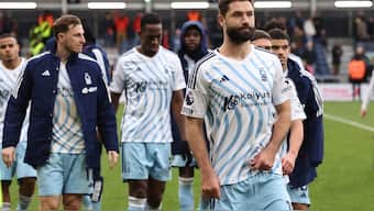 Nottingham Forest have become the second team after Everton to face points deduction in the Premier League this season. Reuters 