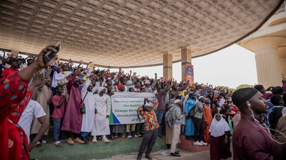 What is female genital mutilation that Gambia wants to decriminalise? Which countries allow it?