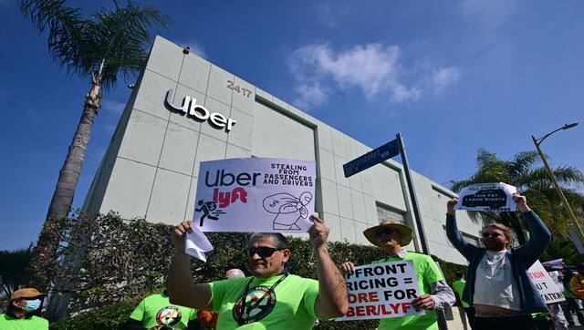 uber lyft protests