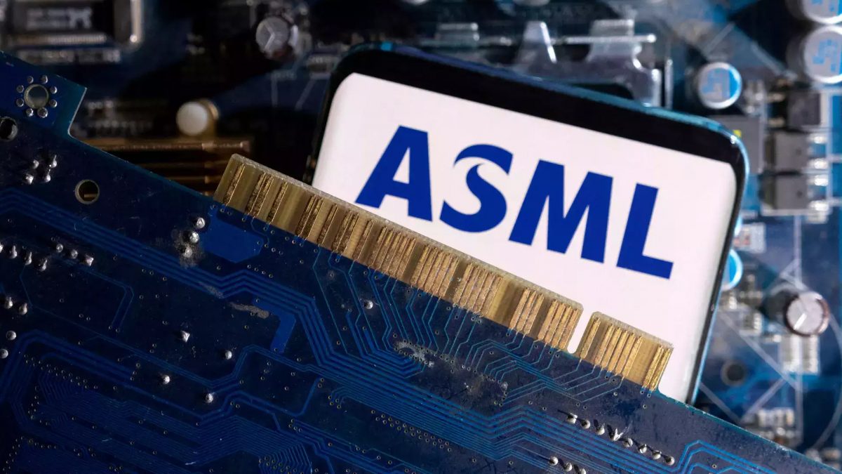 ASML has been barred by the Netherlands and the US from exporting their latest lithography and chipmaking tools to China. Image Credit: Reuters ASML has been barred by the Netherlands and the US from exporting their latest lithography and chipmaking tools to China. Image Credit: Reuters