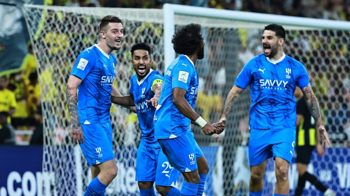 Al Hilal surpassed Welsh team The New Saints to set the record for most consecutive wins. Reuters Al Hilal surpassed Welsh team The New Saints to set the record for most consecutive wins. Reuters