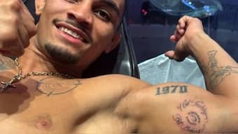 Brazilian mixed martial artist Andre Lima got a tattoo made on his left bicep, where he had been bitten by compatriot Igor Severino during their UFC bout in Las Vegas. Image credit: Instagram/Andre Lima