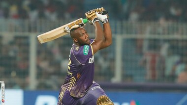 KKR's Andre Russell breaks Chris Gayle's record after whirlwind knock against SRH