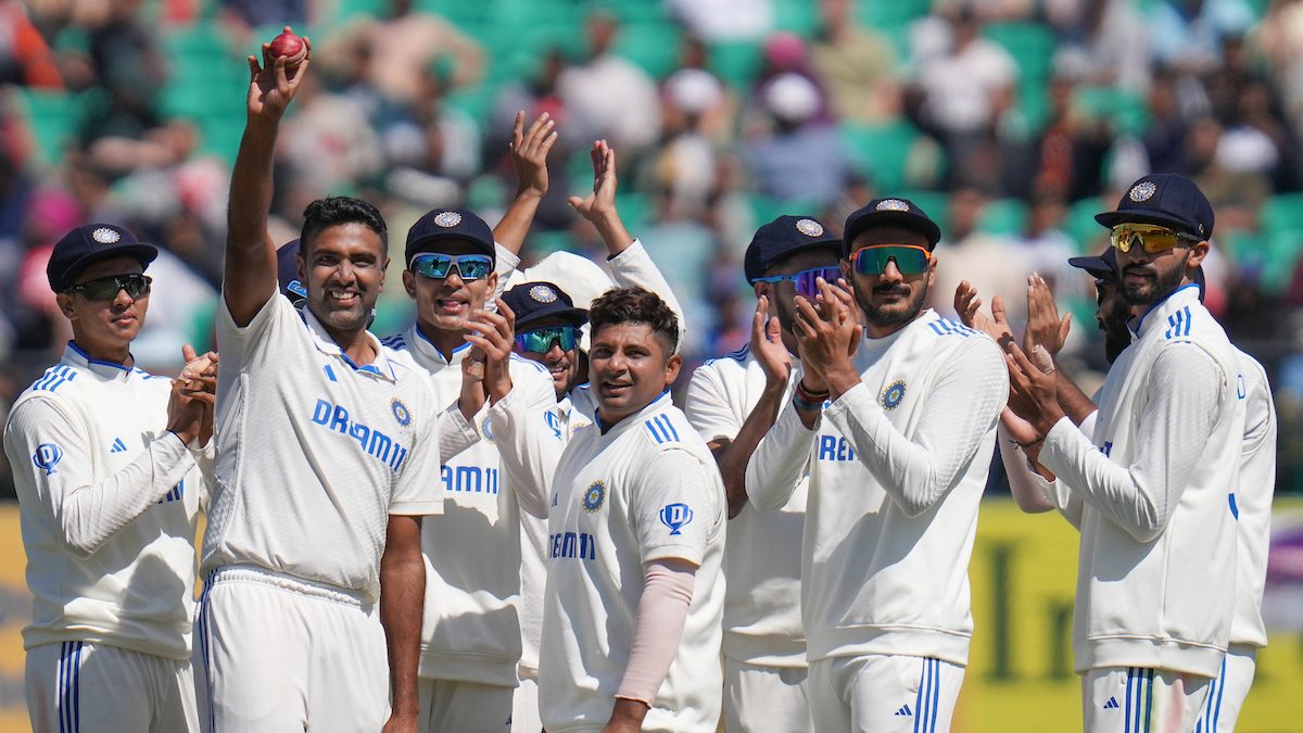 R Ashwin took his 36th five-wicket haul during the fifth India-England Test in Dharamsala. Sportzpics R Ashwin took his 36th five-wicket haul during the fifth India-England Test in Dharamsala. Sportzpics