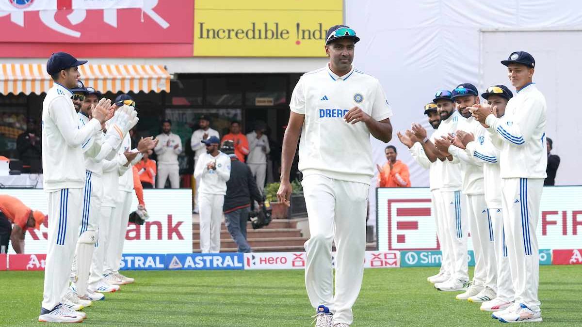 WATCH: R Ashwin receives guard of honour during 100th Test, gets special memento WATCH: R Ashwin receives guard of honour during 100th Test, gets special memento