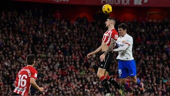 Athletic Bilbao and Barcelona played out a goalless draw at San Mames in La Liga. AP