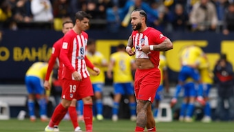 Atletico Madrid currently sit at the fourth spot on the LaLiga table six points behind third-placed Barcelona. Reuters