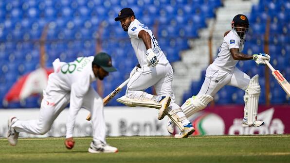 Top-order blitz helps Sri Lanka seize control on Day 1 of 2nd Test against Bangladesh