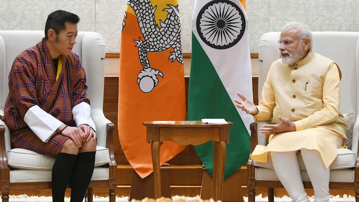 Bhutan King praises PM Modi's leadership, credits him for India's promising future