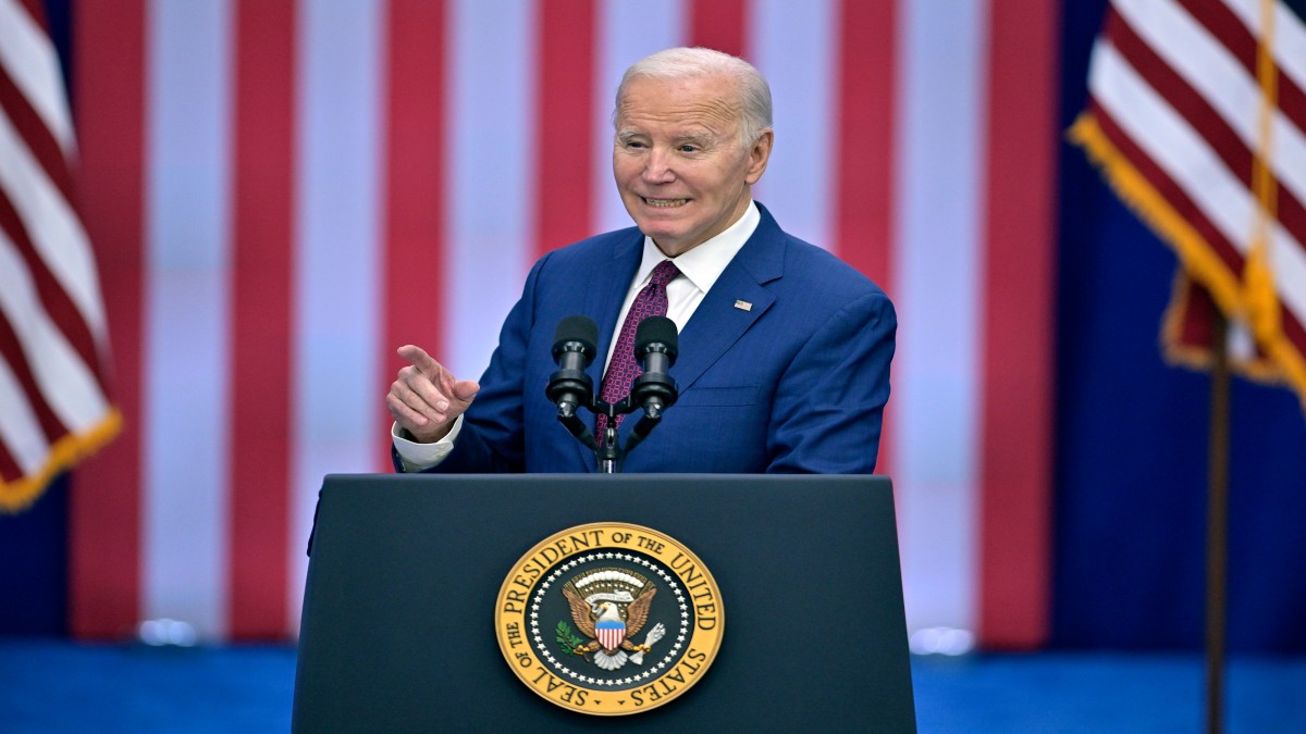 US President Joe Biden roasts Donald Trump at Washington press dinner US President Joe Biden roasts Donald Trump at Washington press dinner