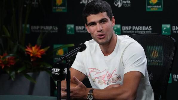 'Feeling better' Carlos Alcaraz eyes title repeat at Indian Wells
