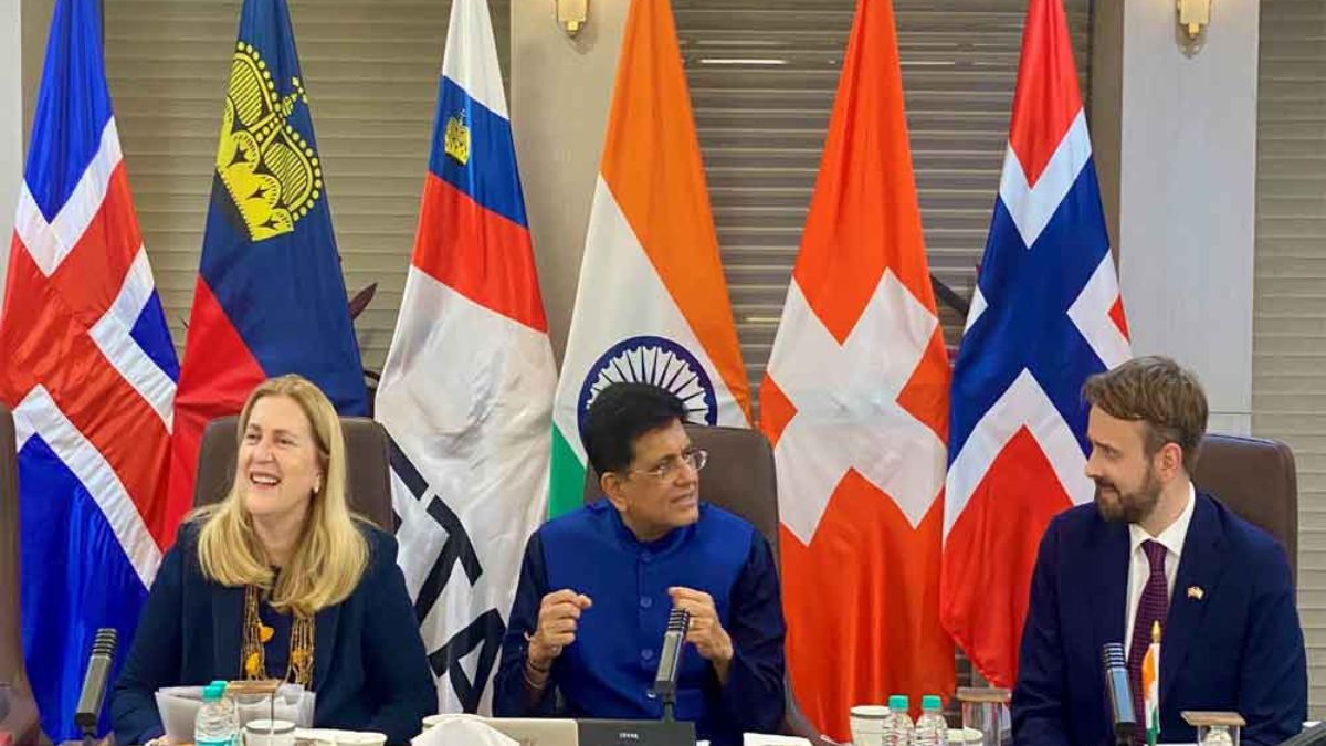 India, four-nation EFTA set to sign free trade agreement to boost two-way trade India, four-nation EFTA set to sign free trade agreement to boost two-way trade