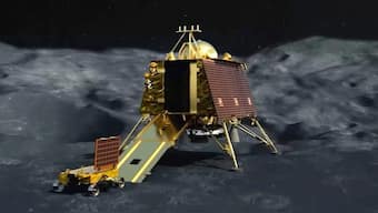 Chandrayaan 3's Vikram Lander and Pragyaan Rover. Image Credit: ISRO