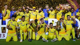 Chennai Super Kings defeated Gujarat Titans to win their fifth IPL title last year. PTI