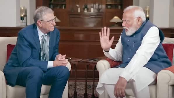 Confident India will be the leader in 4th Industrial Revolution, AI to play a massive role: PM Modi to Bill Gates