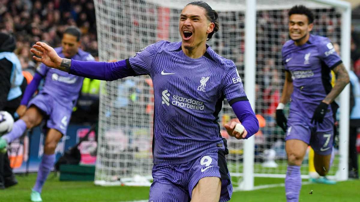 Premier League: Darwin Nunez stoppage time winner sends Liverpool four points clear at top, Spurs beat Palace Premier League: Darwin Nunez stoppage time winner sends Liverpool four points clear at top, Spurs beat Palace