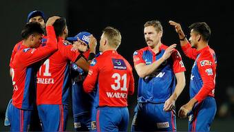 The Delhi Capitals team during IPL 2023. Image: Sportzpics