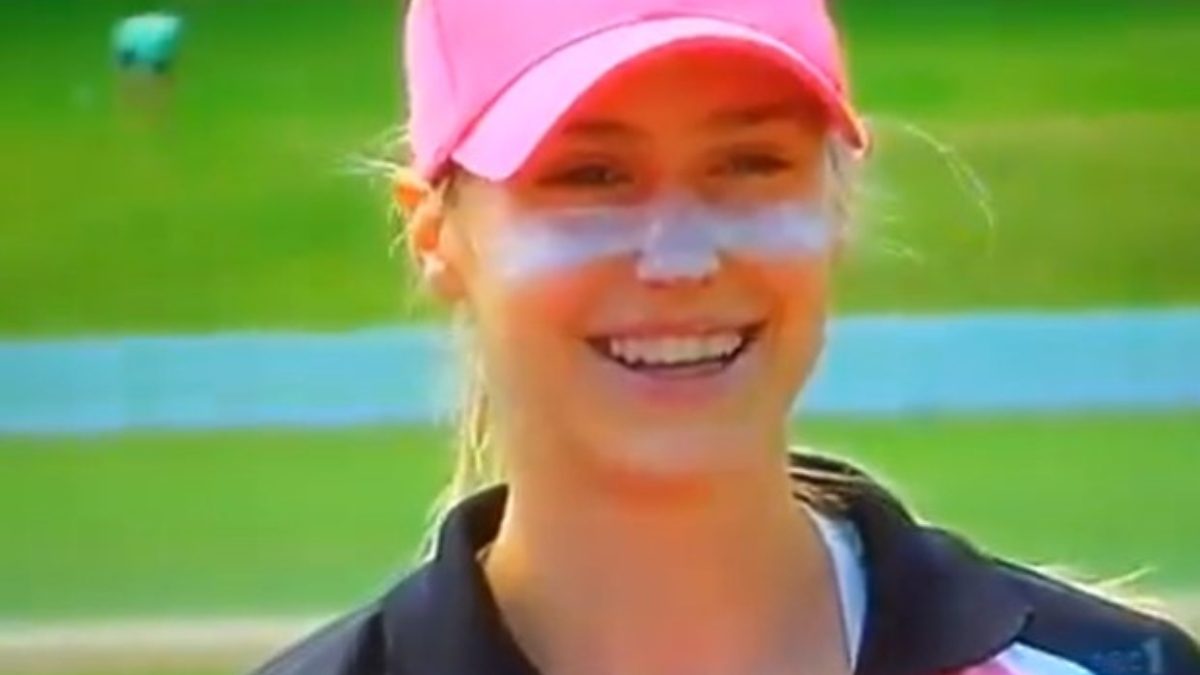 Watch: Young Ellyse Perry plays with men’s cricket team in Australia Watch: Young Ellyse Perry plays with men’s cricket team in Australia