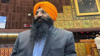 Born in Nankana Sahib, Sardar Ramesh Singh Arora holds a postgraduate degree in entrepreneurship and SME management from Government College University in Lahore. Image Courtesy: @SardarArora/X