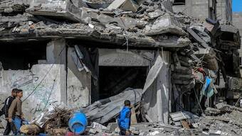 The health ministry reports that at least 32,333 individuals have died in Gaza as a result of Israel's retaliatory attack against Hamas, the majority of them were women and children Image Courtesy AFP