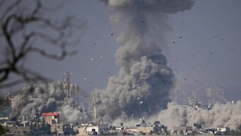 Israel's military claimed to have hit numerous targets in Gaza on the preceding day, while the health ministry in the territory controlled by Hamas announced the deaths of sixty-two more people Image Courtesy AP