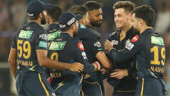 Gujarat Titans finished runners-up in IPL 2023.  SPORTZPICS for IPL