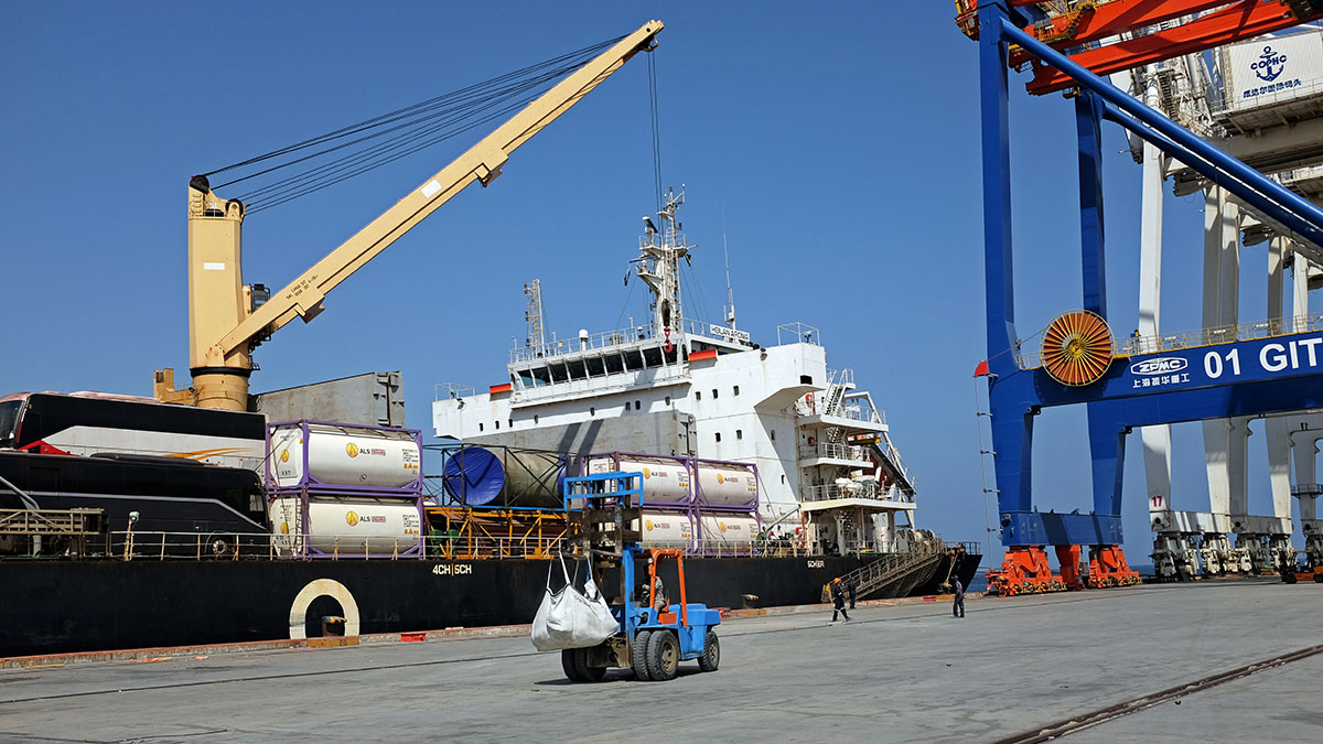 (File) A general view of Gwadar port in Gwadar, Pakistan. Reuters (File) A general view of Gwadar port in Gwadar, Pakistan. Reuters
