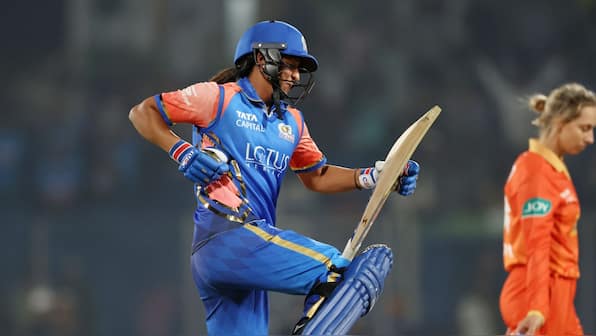 Harmanpreet's blistering 95 not out helps MI defeat GG by 7 wickets, move to top of WPL table