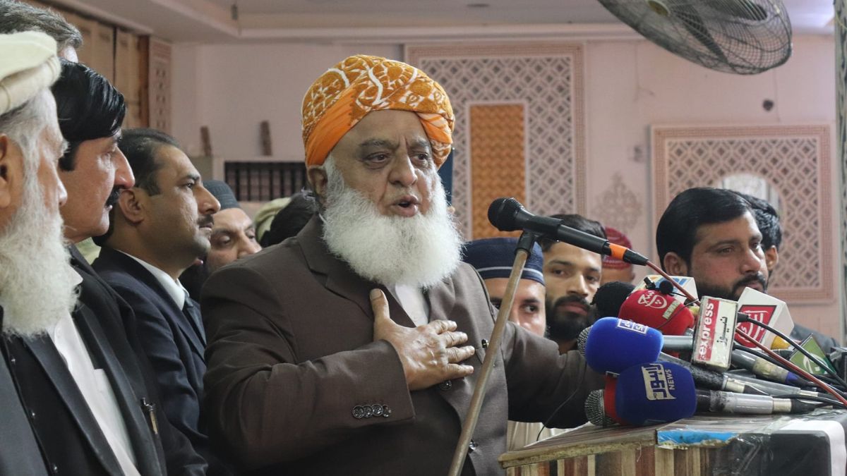 Pakistan Rehman Rind JUI-F chief Fazlur Rehman slams Pakistan Army's role as political ...
