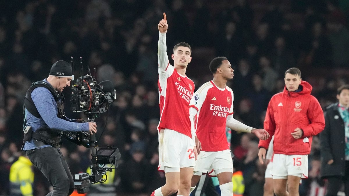 Kai Havertz' late strike helps Arsenal beat Brentford 2-1, move to top of Premier League table