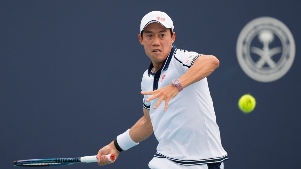 Kei Nishikori last played on the ATP tour in July. AP Kei Nishikori last played on the ATP tour in July. AP