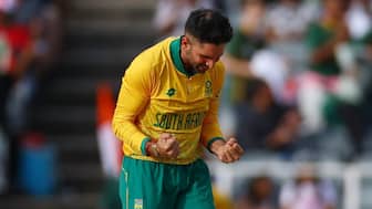 Keshav Maharaj has played 27 T20Is for South Africa and taken 24 wickets. Reuters 