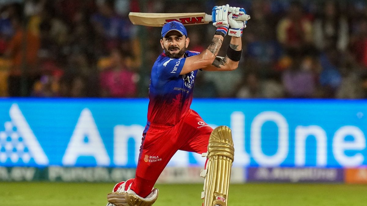 Virat Kohli scored 77 runs for RCB against PBKS in the IPL on Monday. PTI Virat Kohli scored 77 runs for RCB against PBKS in the IPL on Monday. PTI