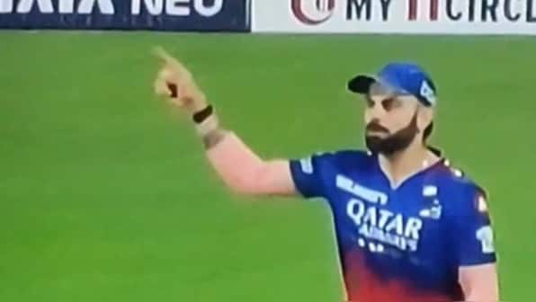 Watch: Virat Kohli gives an aggressive send-off to Rachin Ravindra in CSK-RCB IPL 2024 season opener