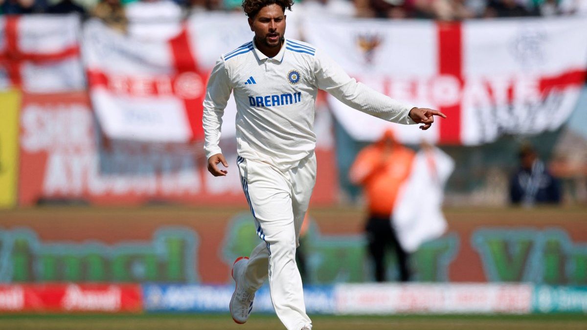 Kuldeep Yadav scripts Indian record to complete 50 Test wickets, registers fifer at Dharamsala Kuldeep Yadav scripts Indian record to complete 50 Test wickets, registers fifer at Dharamsala