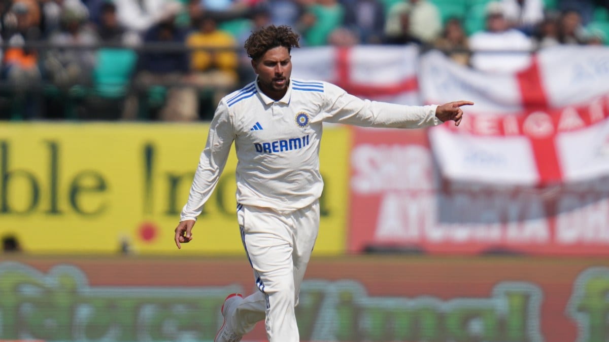 Kuldeep Yadav continues his love story in Dharamsala to help India seize control against England on Day 1