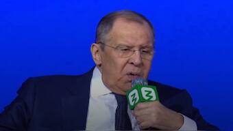 Russian Foreign Affairs Minister Sergey Lavrov. Screengrab 
