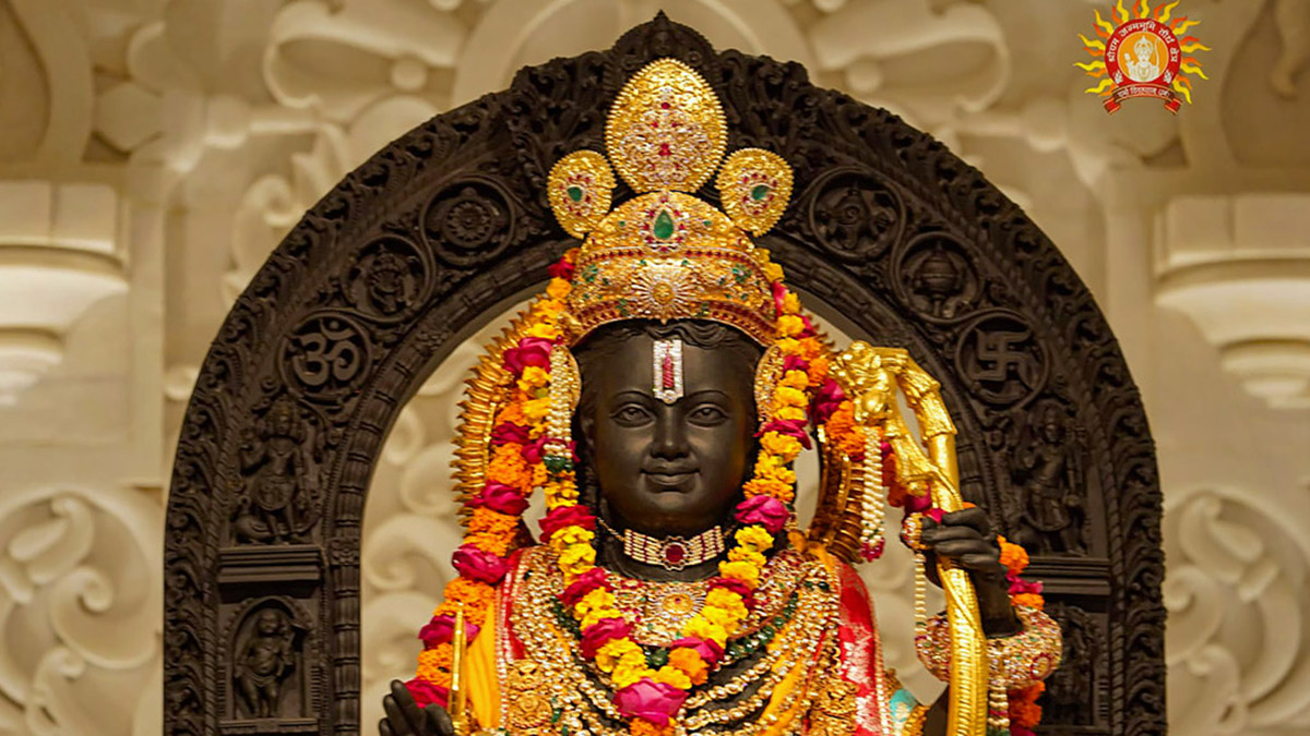 (File) The idol of Ram Lalla a day after the 'Pran Pratishtha' ceremony at the Ram Mandir, in Ayodhya, on 23 January, 2024. PTI (File) The idol of Ram Lalla a day after the 'Pran Pratishtha' ceremony at the Ram Mandir, in Ayodhya, on 23 January, 2024. PTI