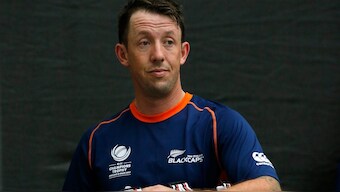 Luke Ronchi is the frontrunner to become the next coach of the Pakistan men's cricket team. Reuters 