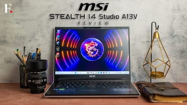 MSI Stealth 14 Studio A13V Review: Top-notch performance in a truly portable, compact package