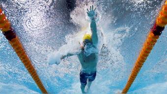 James Magnussen, an Olympic medallist, is a big name to be associated with the Enhanced Games. Reuters