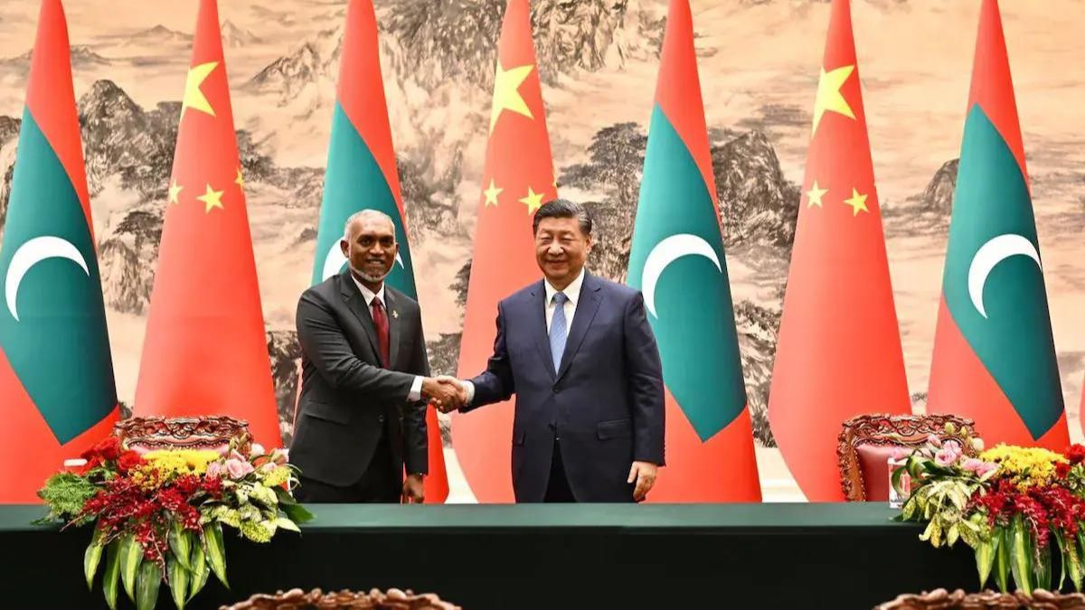 Maldives to receive "non-lethal' weapons from China under new deal Maldives to receive "non-lethal' weapons from China under new deal