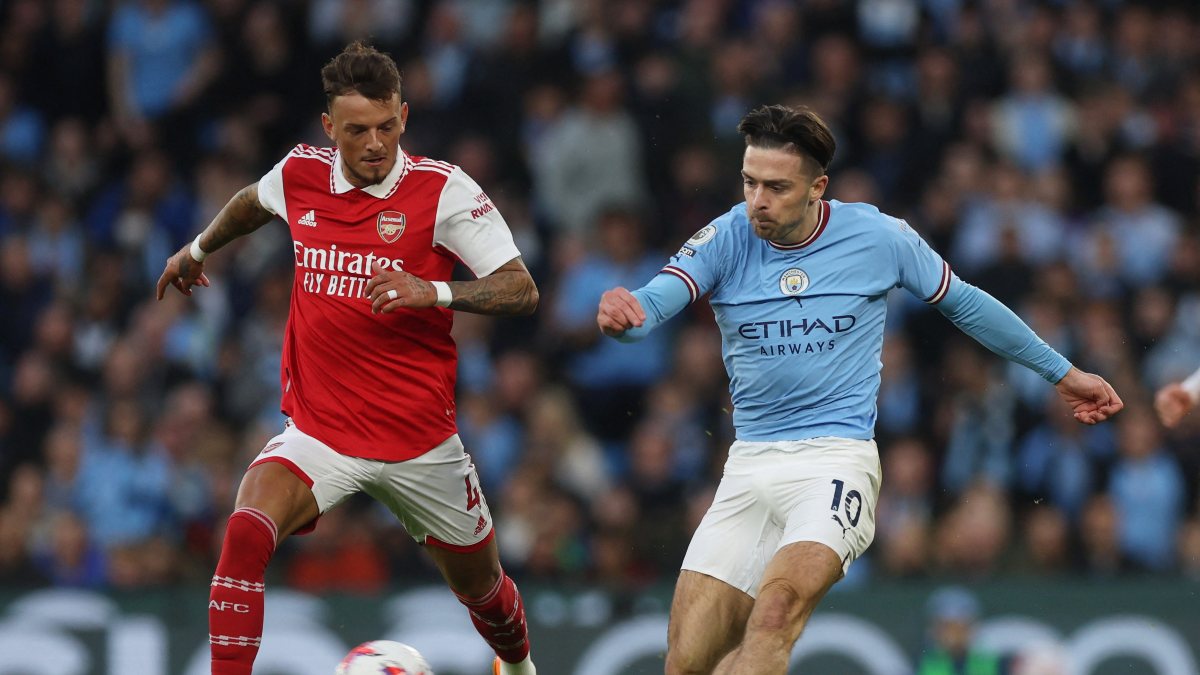 Manchester City and Arsenal are set to lock horns at the former's home ground of the Etihad Stadium in Manchester on Sunday. Reuters Manchester City and Arsenal are set to lock horns at the former's home ground of the Etihad Stadium in Manchester on Sunday. Reuters