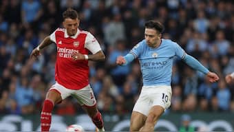 Manchester City and Arsenal are set to lock horns at the former's home ground of the Etihad Stadium in Manchester on Sunday. Reuters