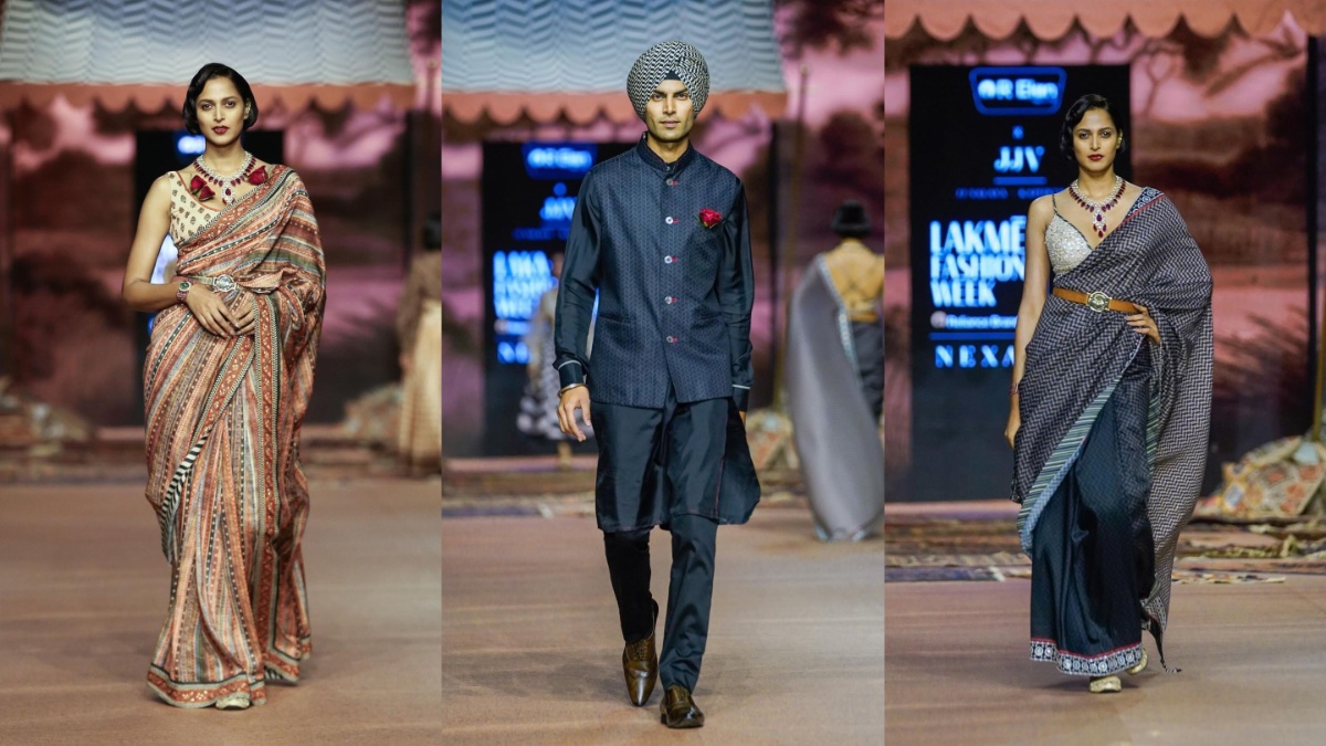Lakme Fashion Week 2024: R|ELAN & The JJV. Kapurthala Collection by JJ Valaya Brought The Sustainable Fashion Day to an end with refined sophistication Lakme Fashion Week 2024: R|ELAN & The JJV. Kapurthala Collection by JJ Valaya Brought The Sustainable Fashion Day to an end with refined sophistication