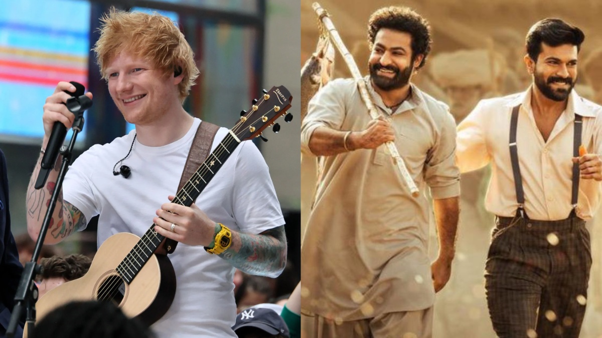 Ed Sheeran opens up on his love for India, calls RRR 'mental, incredible film' Ed Sheeran opens up on his love for India, calls RRR 'mental, incredible film'