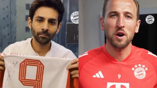 Kartik Aaryan challenges international footballer Harry Kane to say a dialogue from Chandu Champion