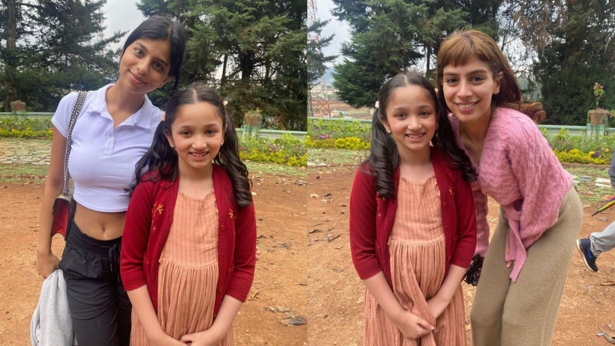 The Archies' star Chhavi Bora drops BTS pics with Suhana Khan, Khushi Kapoor, and Aryan Khan; Check