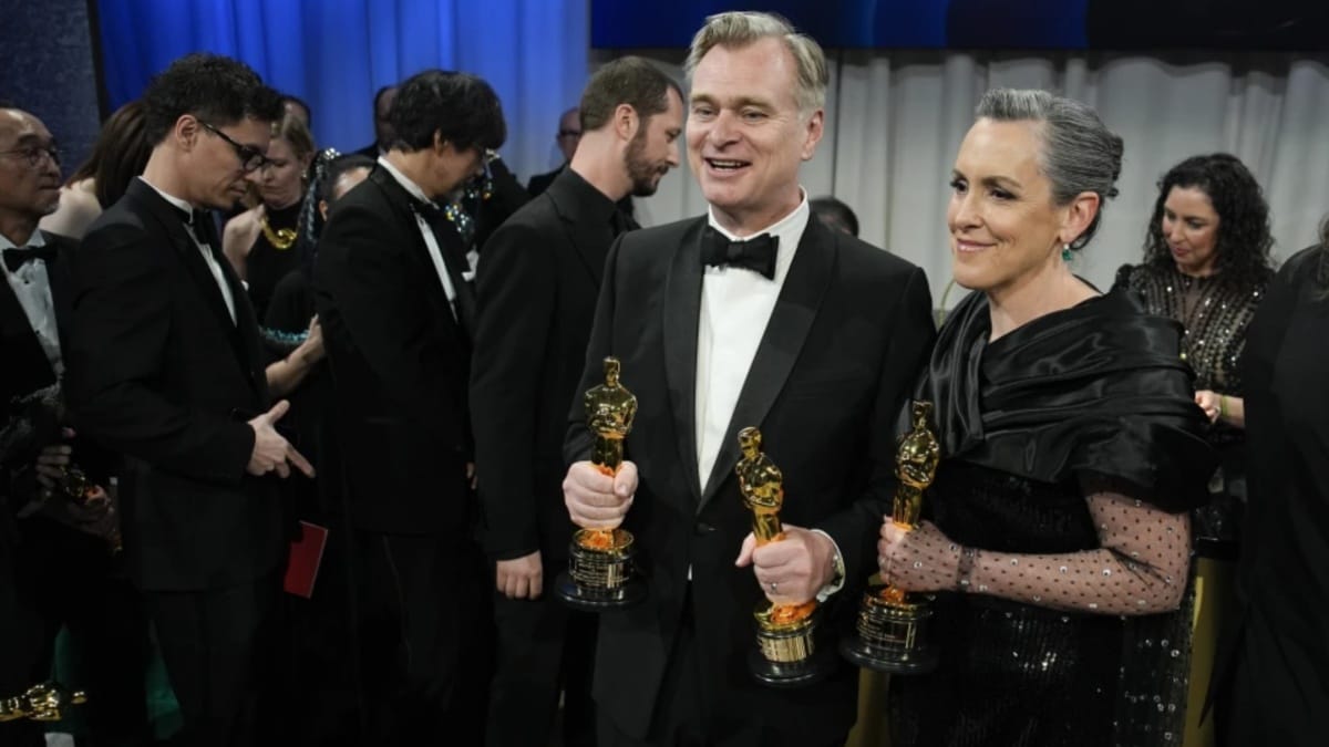 ‘Oppenheimer’ director Christopher Nolan and wife Emma Thomas to get British knighthood and damehood